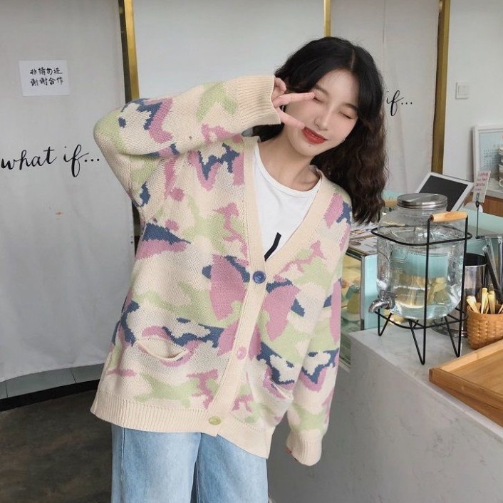 Áo Len Cardigan Nữ, Áo Khoác Len Thời trang Hàng Quảng Châu Cao Cấp Dễ Thương mặc siêu xinh | BigBuy360 - bigbuy360.vn