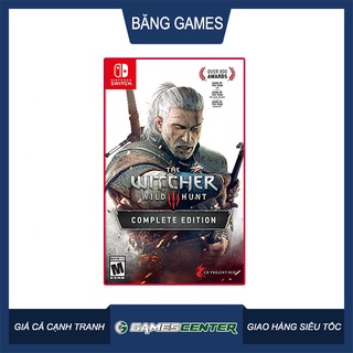 Băng game Nintendo Switch The Witcher 3 Wild Hunt Complete Edition