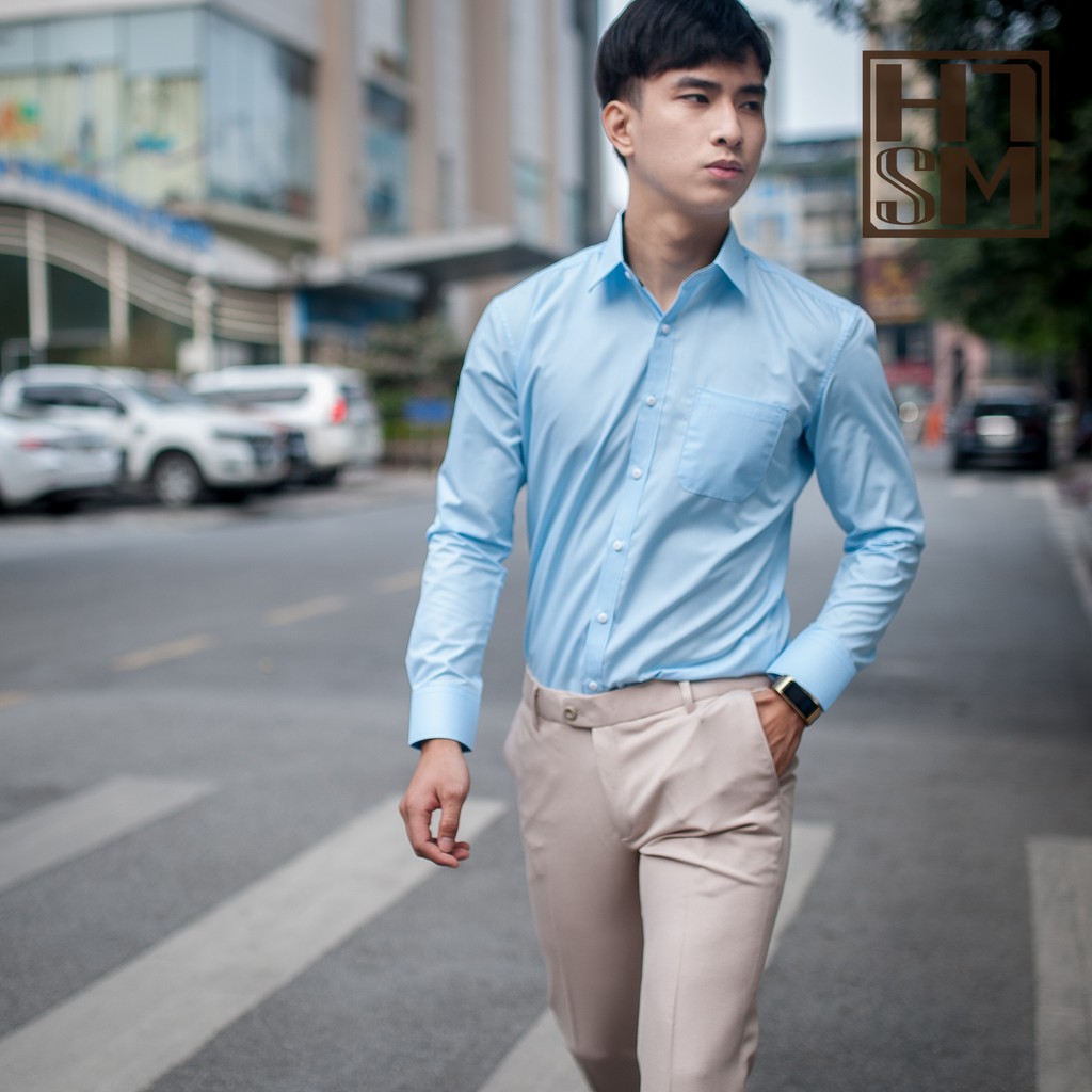 Áo sơ mi nam HTSM MAGNOR Medium fit Pro (Year of the Buffalo limited edition) | BigBuy360 - bigbuy360.vn