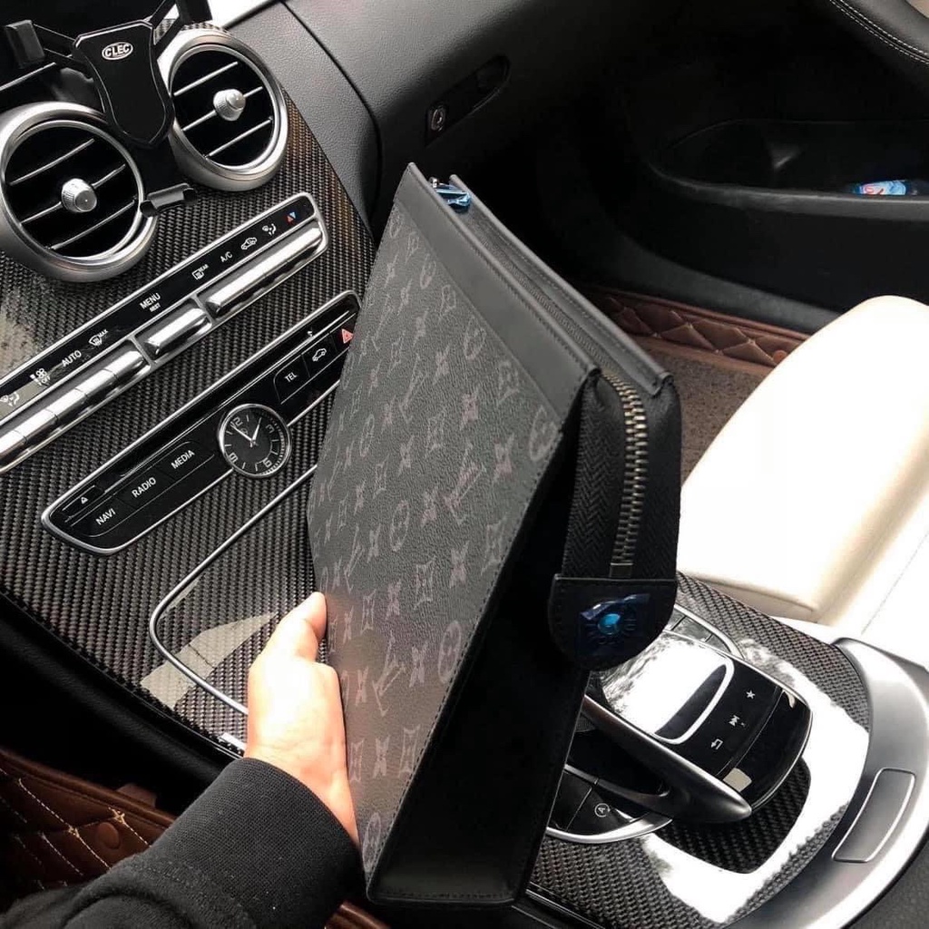 Túi ví cắp nách xách tay Louis Vuitton LA fullbox