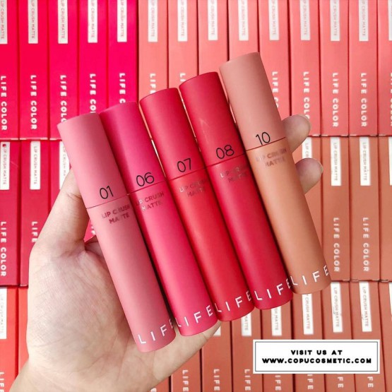 Son kem siêu lì It's Skin Life Color Lip Crush Matte