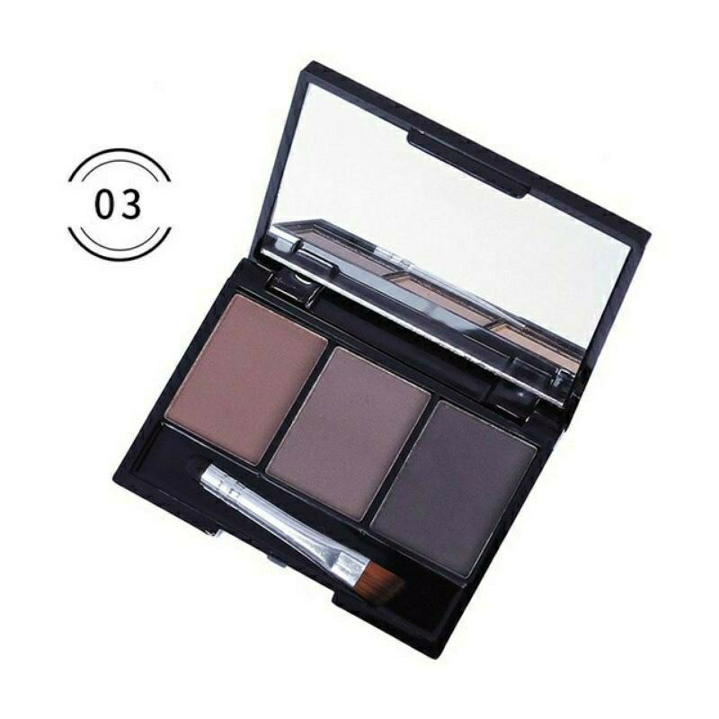 Bột Tán Chân Mày 3 Màu Lameila Colour Eyebrow Powder 3605