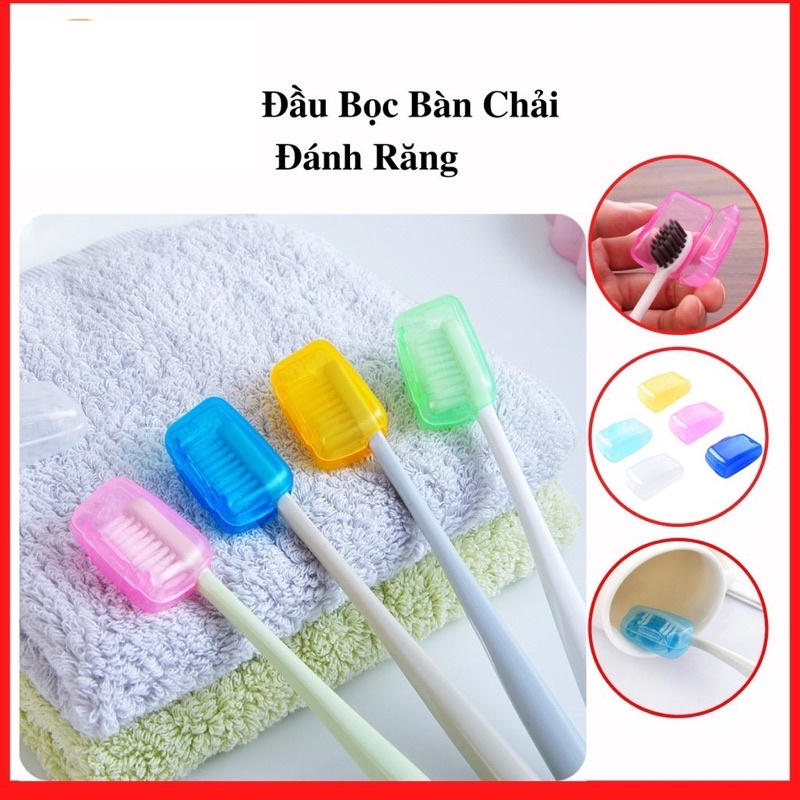 Combo 2 Nắp Đậy Đầu Bàn Chải Đánh Răng Chống Bụi