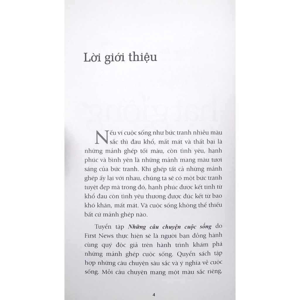 Sách Hạt Giống Tâm Hồn 7: Những Câu Chuyện Cuộc Sống - First News  - FIN