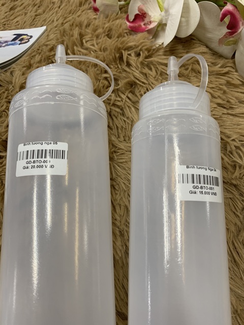 Bình đựng tương lớn/nhỏ
