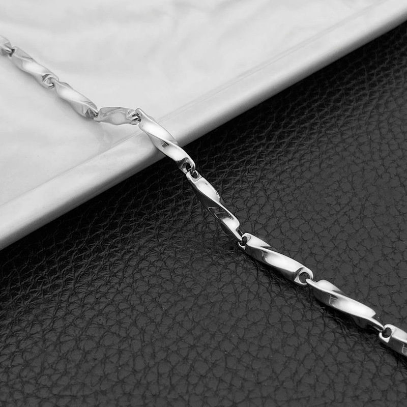 Vòng tay MAYEBE LAVEND unisex bằng thép titan