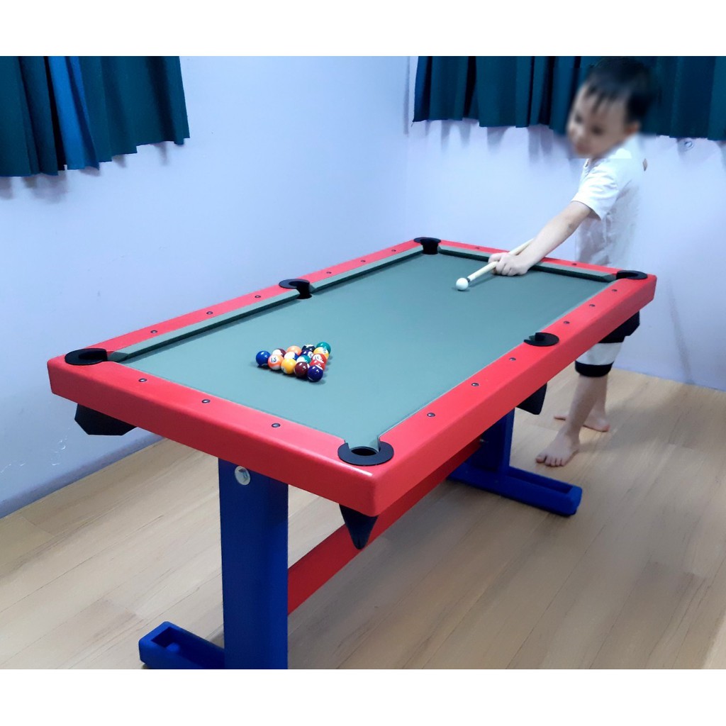 Bàn Bi a trẻ em có chân (110cm*60cm) - trò chơi giải trí tại nhà cho cả gia đình