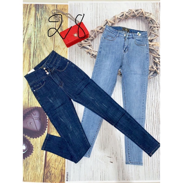 Quần Jean nữ lưng cao,quần jean nữ kiểu co giãn hàng Quảng Châu L1, sang chảnh | BigBuy360 - bigbuy360.vn