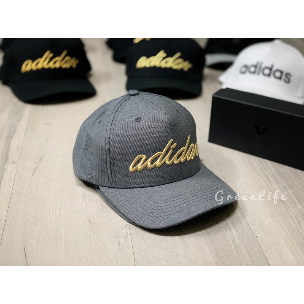 XẢ KHO SIÊU SALE - NÓN LƯỠI TRAI VNXK MÀU XÁM PHỐI CHỮ VÀNG CAO CẤP