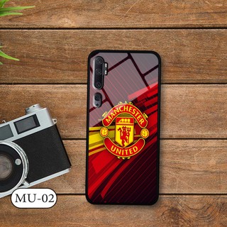 Ốp lưng kính 3D Xiaomi Mi Note 10/ Note 10 Pro - hình đội bóng
