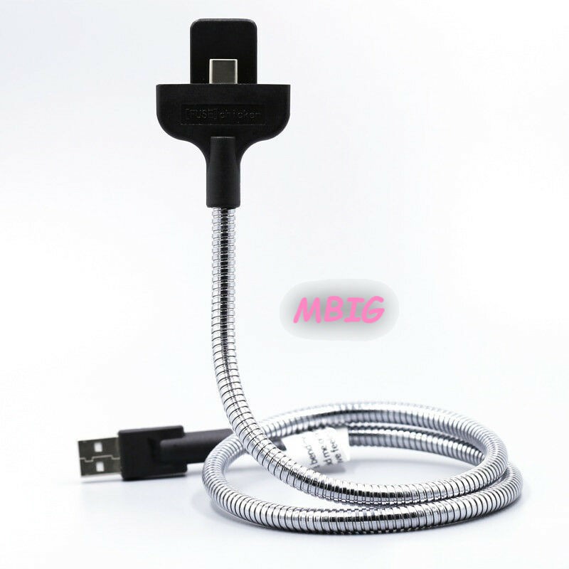 MG Lazy Bracket Charging Cable Anti-Fracture Car Dock Flexible Stand Up Phone Data Cable Holder @vn