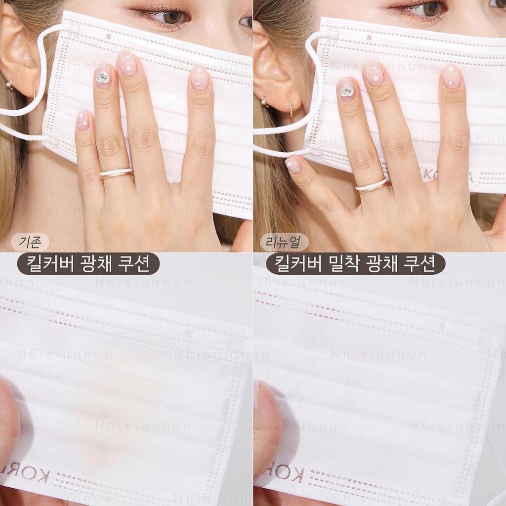 Cushion Clio Kill Cover Glow Fitting SPF+ PA++++ - Hồng