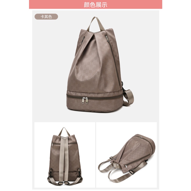 Túi đựng đồ bơi/ đồ tập gym chia ngăn sử dụng khô ướt chống thấm nước tiện dụng cho nữ