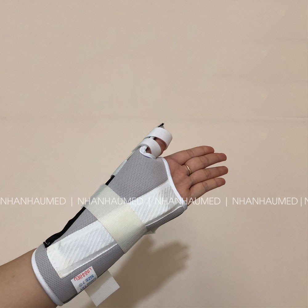 Nẹp Cẳng Tay Dài Ôm Ngón Cái  Giúp Cố Định Cẳng Tay, Bàn Tay Và Ngón Tay Cái