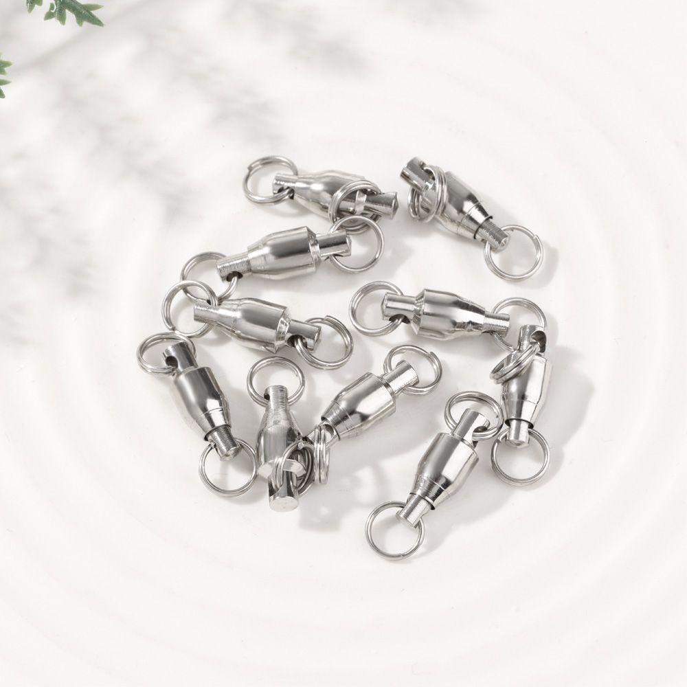 SUYO Set 10 Đầu Nối Xoay Câu Cá Size 0 # Đến 4 # Chất Lượng Cao