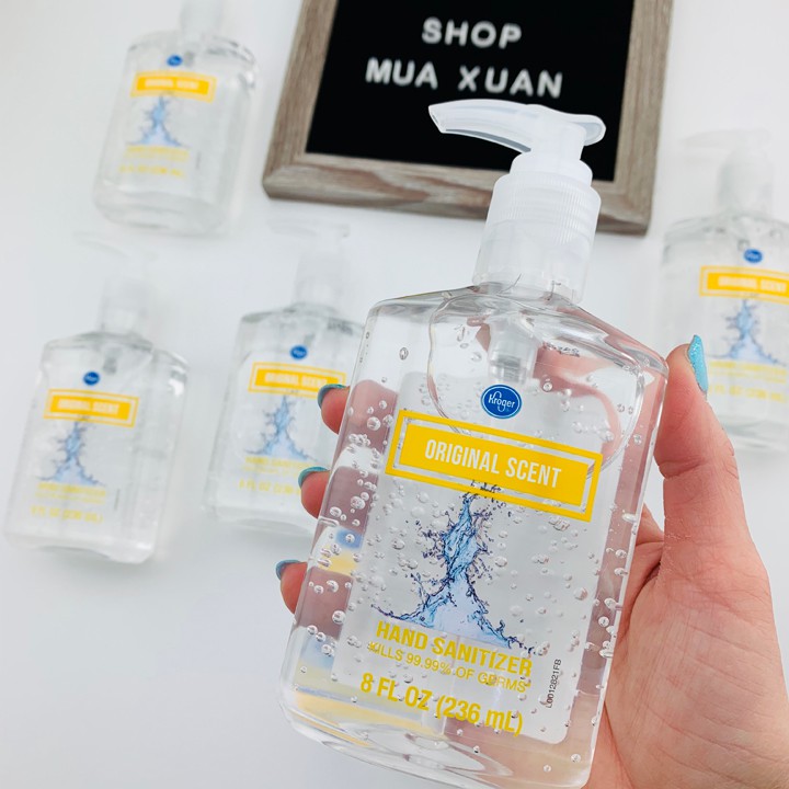 Gel rửa tay Kroger Original Scent Hand Sanitizer, 236 ml