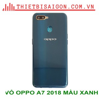 VỎ OPPO A7 2018 MÀU XANH [ VỎ ĐẸP ]