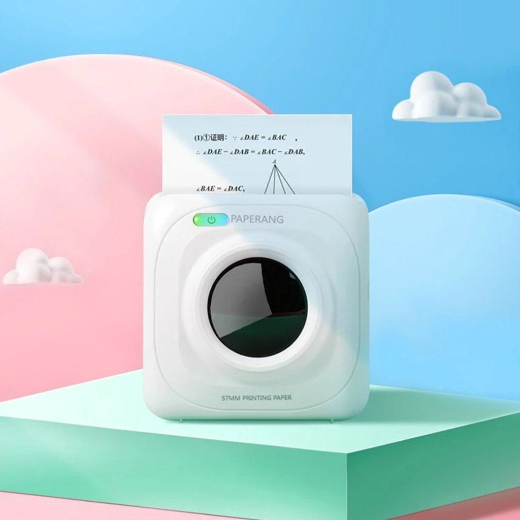 Máy In Nhiệt Paperang P1D Di Động Với Cuộn Nhãn Giấy Cuộn Miễn Phí Cho Máy In impresoras