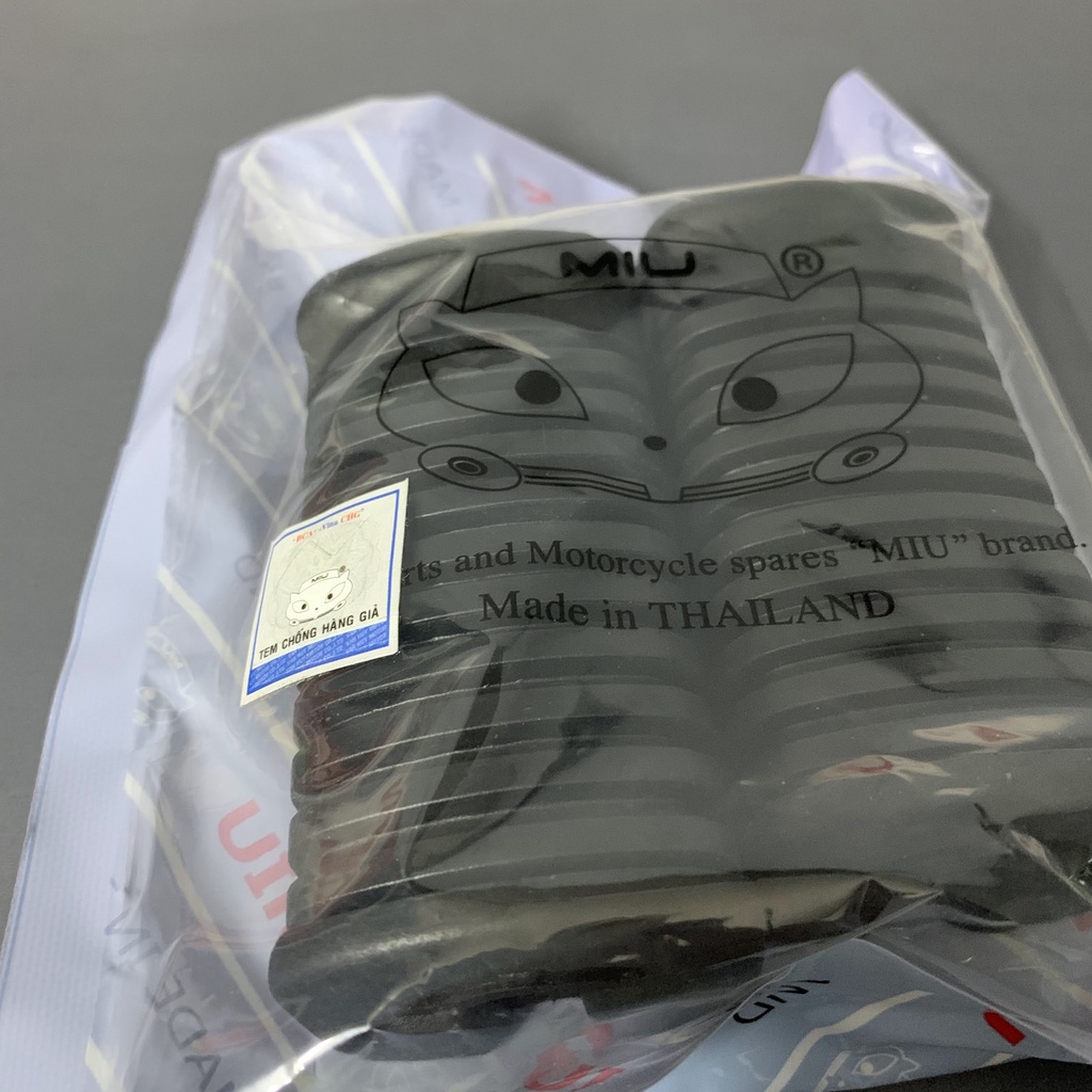 Cao su gác chân TRƯỚC/ SAU HONDA WAVE A, chính hãng MIU, hàng Thái Lan nhập khẩu 100% - cam kết chất lượng