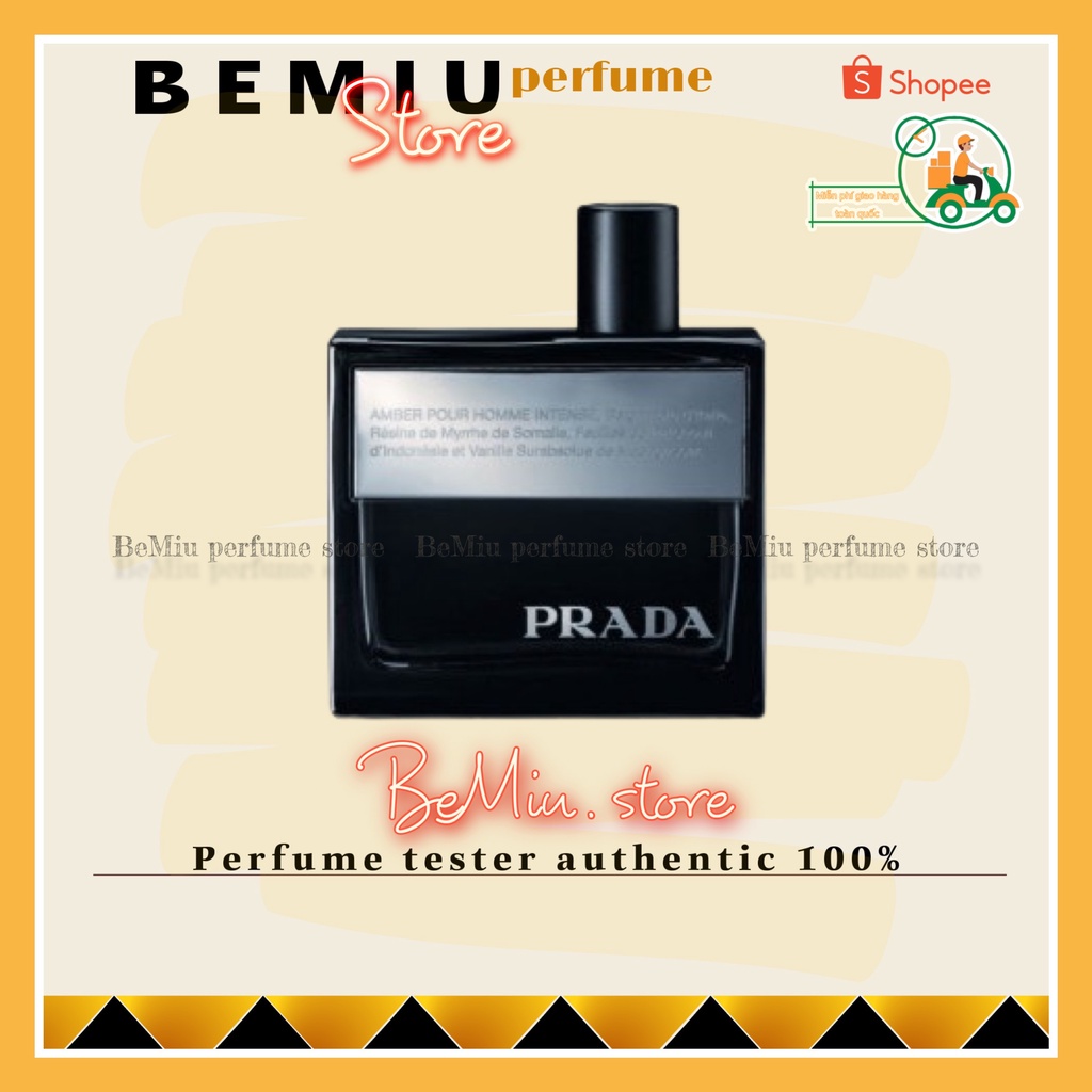 Nước Hoa Prada Amber Pour Homme Intense Bemiustoreperfume