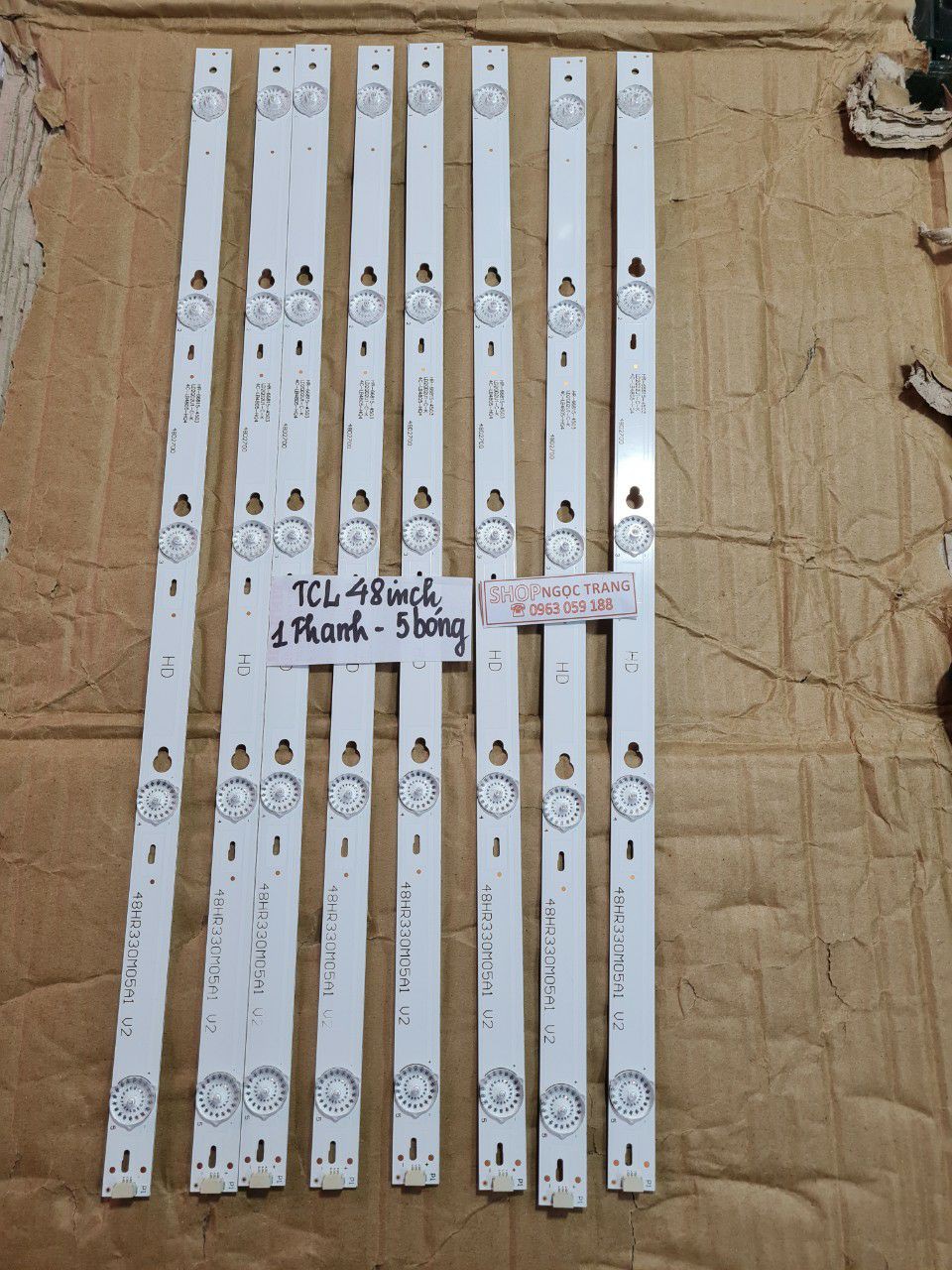 Thanh Led Tivi TCL 48 inch - Giá 1 Thanh 5 Bóng