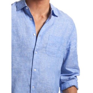 Sơ mi Nam - Vải Linen (Hàng chính Hãng)