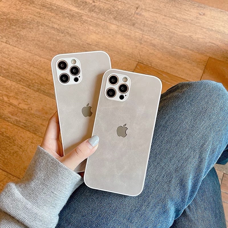 Ốp Lưng iphone Chống Bẩn , Sốc In Logo Táo Màu Xám - HÃY SO SÁNH CHẤT LƯỢNG - YÊN TÂM MUA SẮM