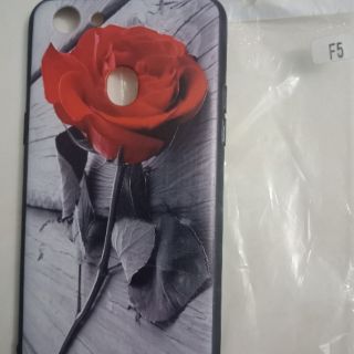 Ốp lưng Oppo F5 hoa hồng