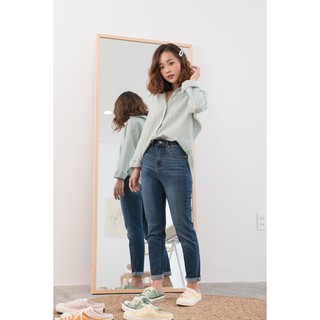 SLIM BAGGY JEANS