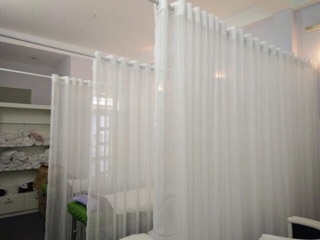 Rèm voan spa