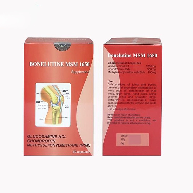 Bonelutine MSM 1650 – Phục hồi và cải thiện chức năng xương khớp, sụn khớp và dây chằng