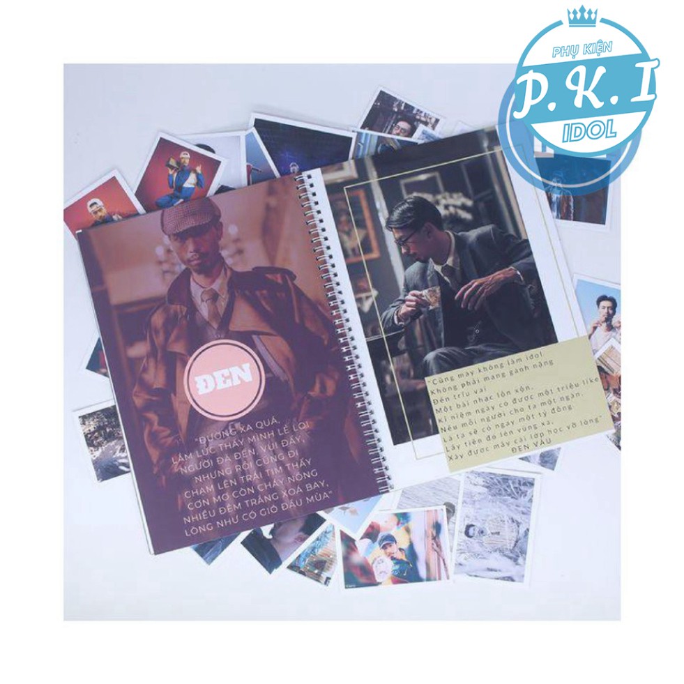 Combo Photobook Đen Vâu - QUÀ TẶNG V-POP