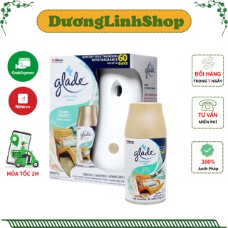 Máy xịt thơm phòng tự động GLADE 2022 , máy xịt thơm phòng glade hương dịu nhẹ Lõi 269ml có thể thay thế dễ dàng