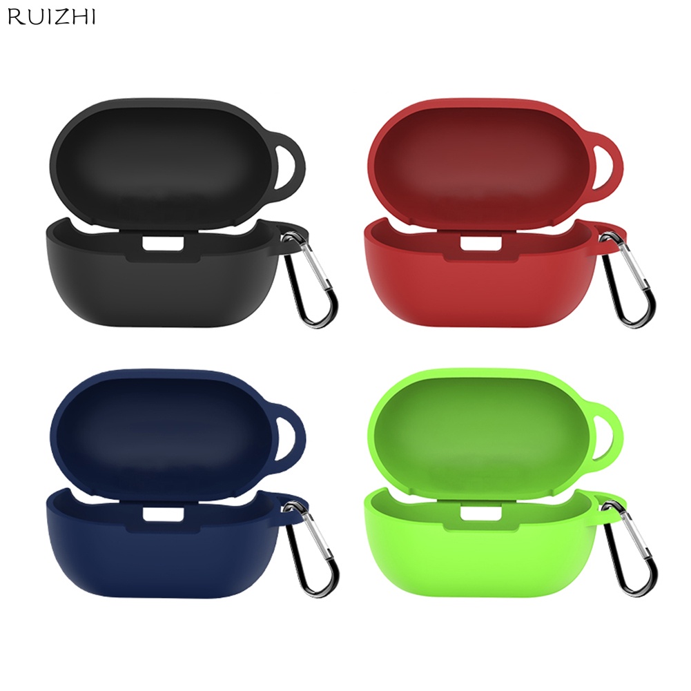 Vỏ bảo vệ hộp sạc tai nghe JBL Tune 115TWS bằng silicone kèm móc cho JBL Tune 115TWS