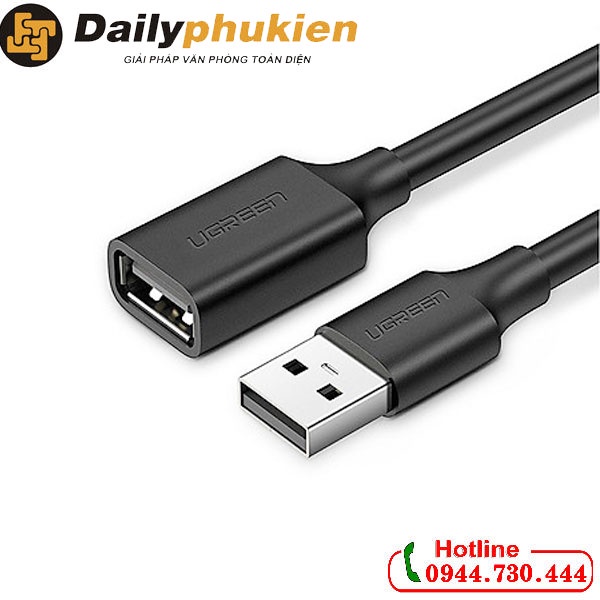 Cáp USB 2.0 nối dài 2m Ugreen 10316 dailyphukien