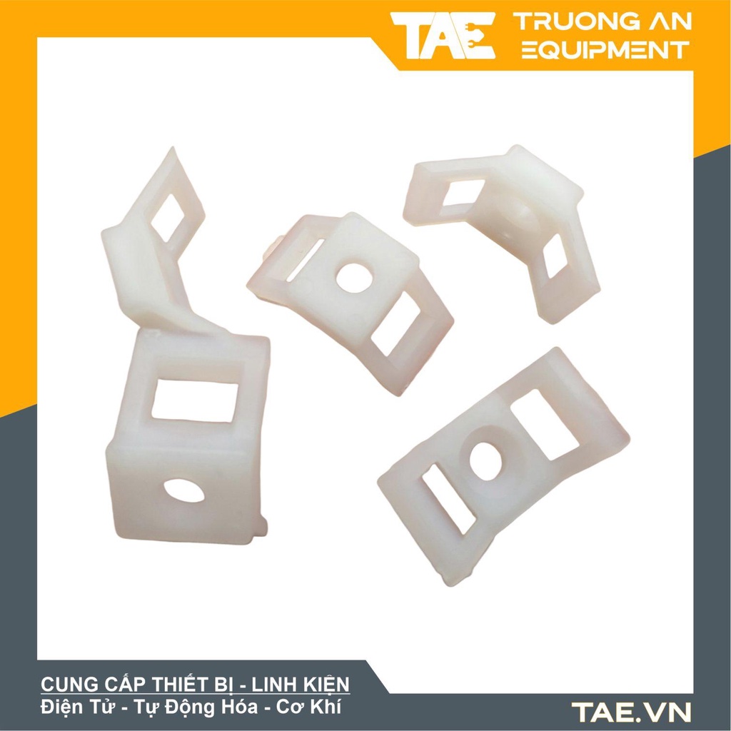 Nút giữ dây rút , nút khóa bó dây điện, đế nhựa cố định dây thít STM