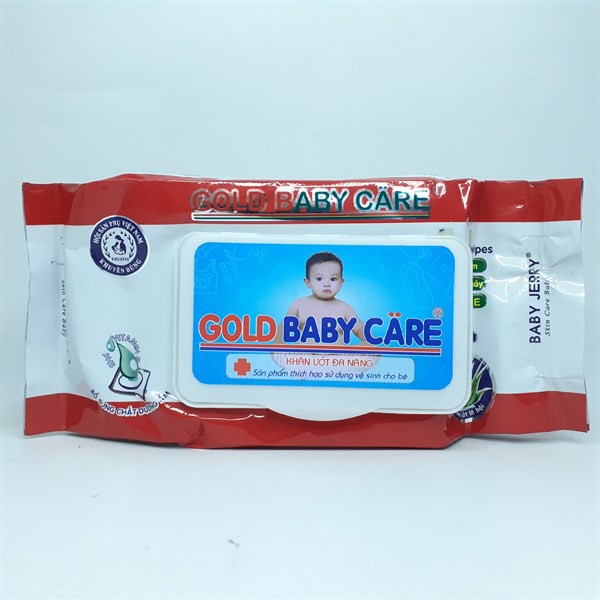 Khăn giấy ướt Gold Baby Care / Baby Wipes 80 tờ