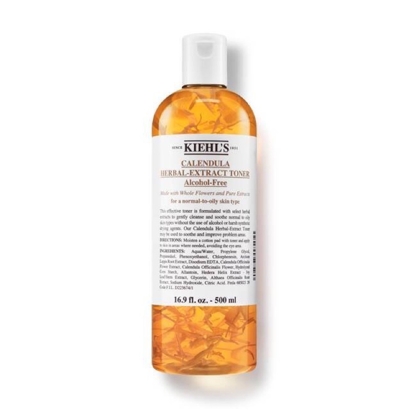 Toner Kiehl's Hoa Cúc Kiehls Calendula Herbal Extract Alcohol-Free 125ml 250ml 500ml