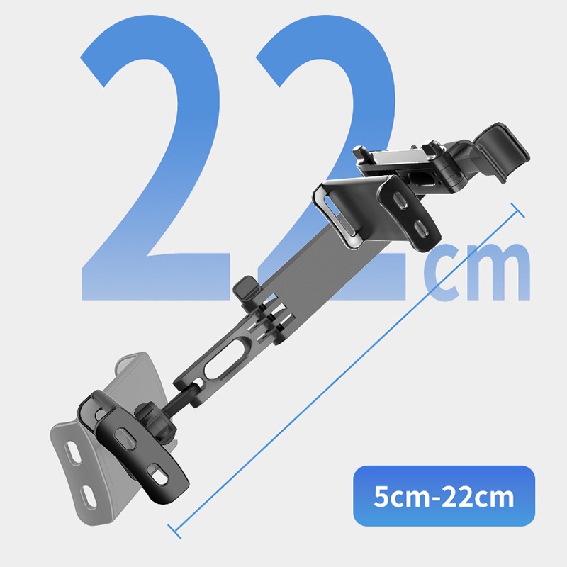 Giá Đỡ Điện Thoại/Máy Tính Bảng 4-11 Inch Gắn Ghế Ngồi Xe Hơi Tiện Dụng