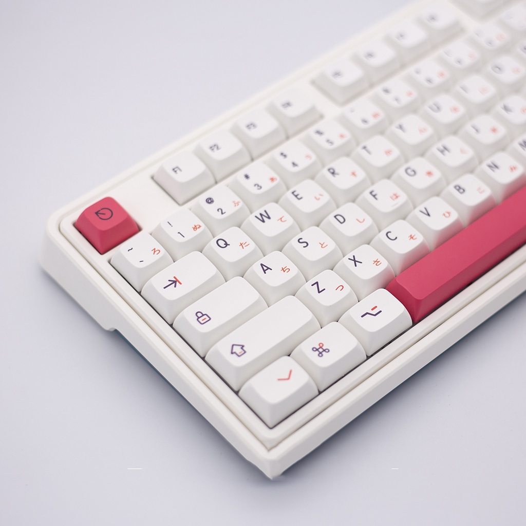 Keycap Daikon 129 nút chiều cao XDA in nhiệt dành cho bàn phím cơ