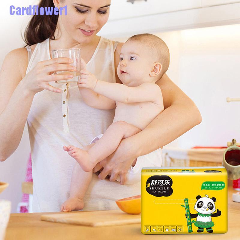 Bộ 60 Giấy Ăn Bằng Tre Mềm Mại Tự Nhiên