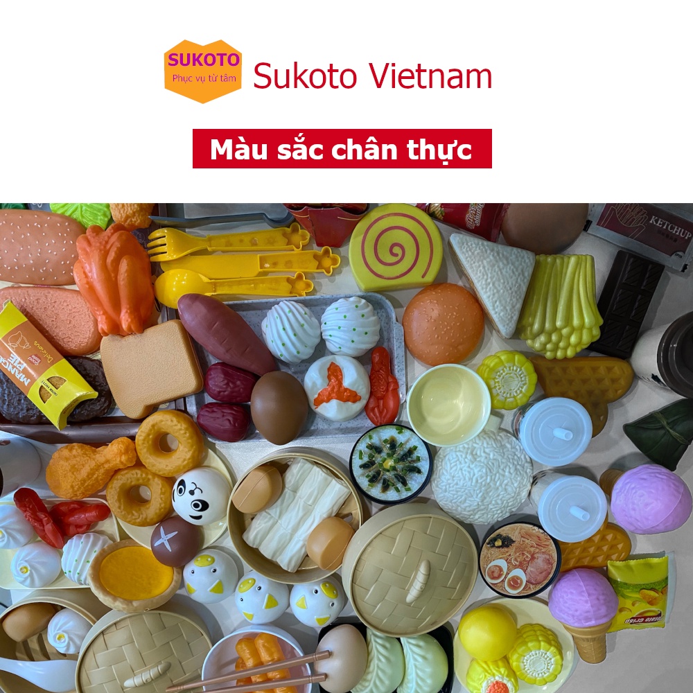 Đồ chơi nấu ăn sukoto bánh bao 88 chi tiết - Sukoto Vietnam