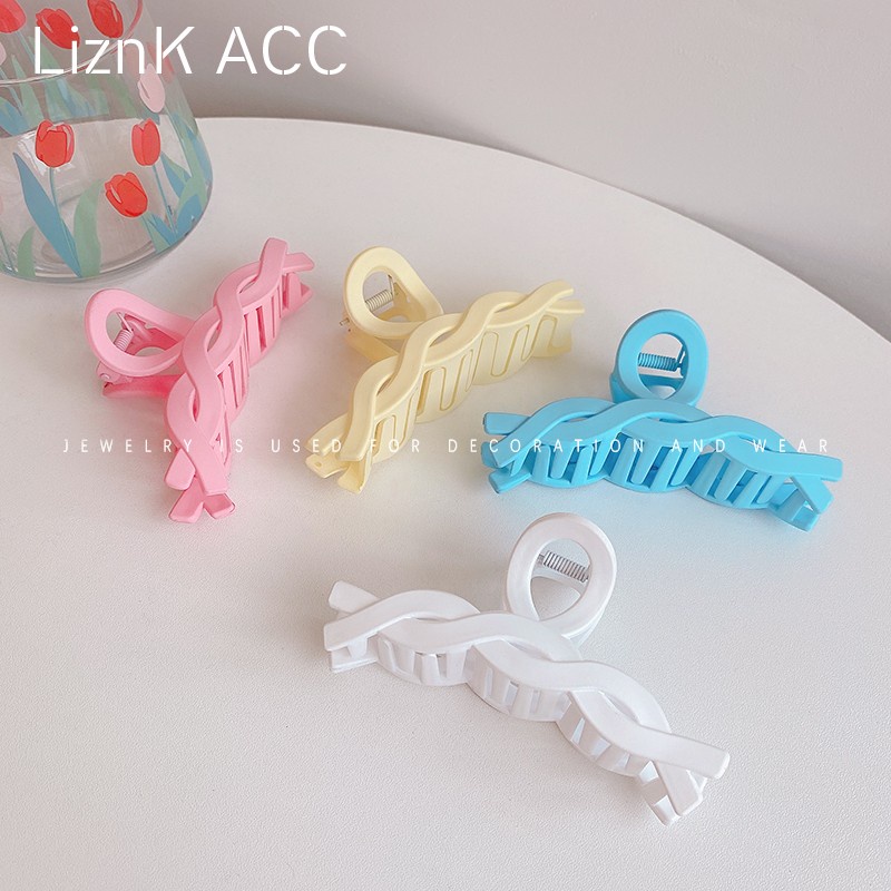 Kẹp Tóc Càng Cua Màu Sắc Xinh Xắn Thời Trang Mùa Hè Cho Nữ