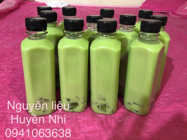 Combo 100 chai nhựa pet nắp đen 330ml