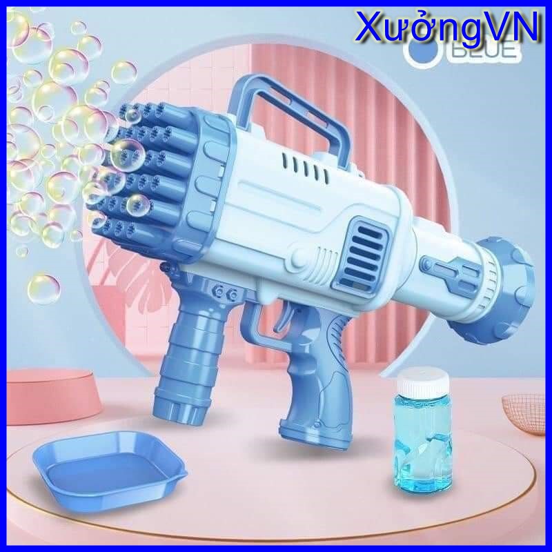 Súng bắn bong bóng xà phòng 32 nòng tự động / Nước xà phòng tạo bọt