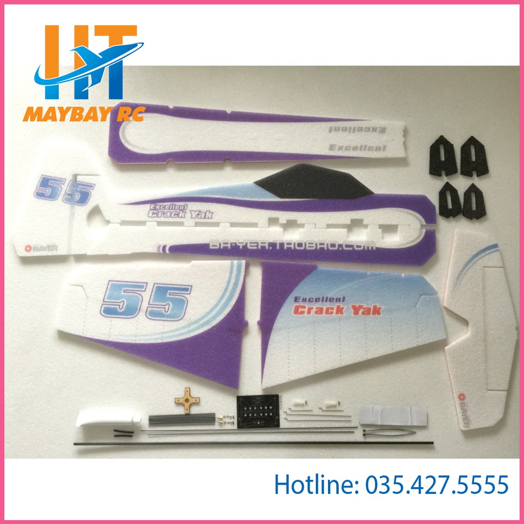 Kit máy bay mô hình 3d Yak 55 EPP 9mm