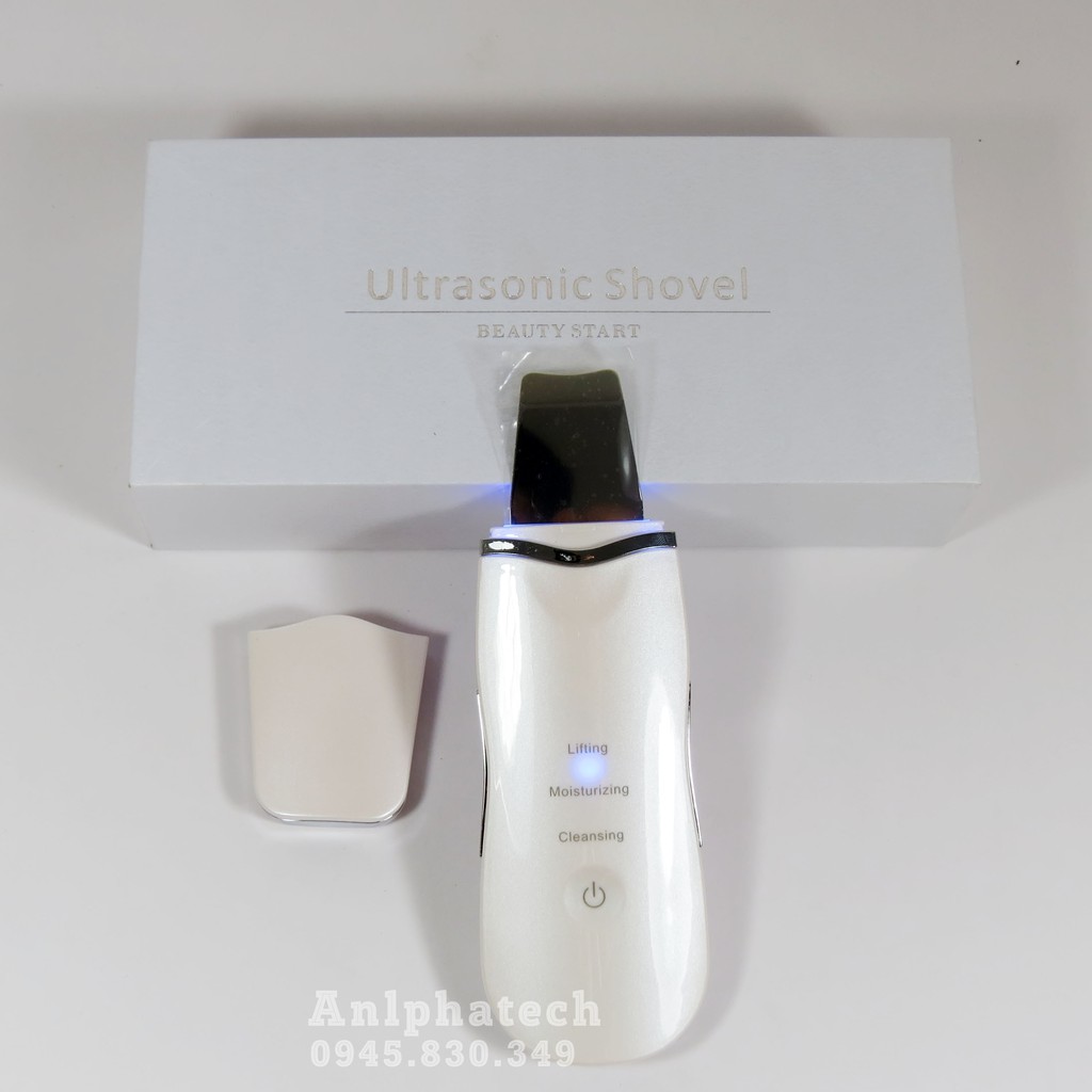 Máy Sủi Da Cà Da Làm Sạch Sâu Da Mặt Ultrasonic