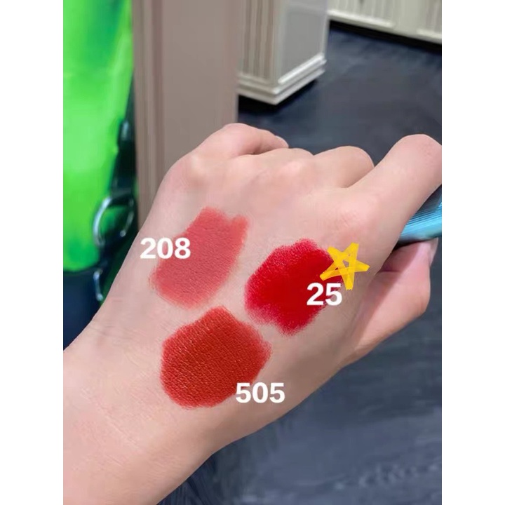 Son Lì Gucci Rouge À Lèvres Voile Mat màu 208 505 308 25 217 521 311 413