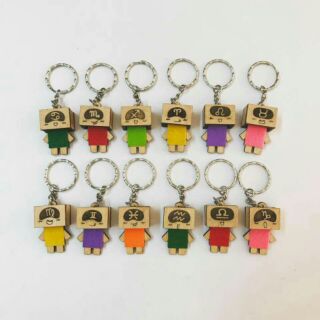 Móc khóa người gỗ Danbo 15k