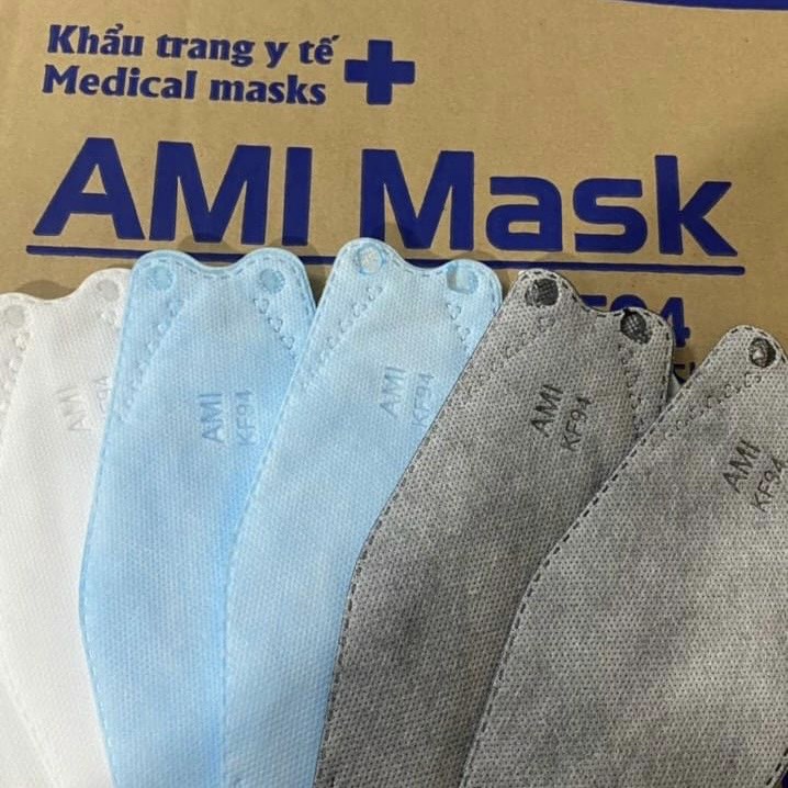 Combo 50 chiếc Khẩu trang Kf94 AMI 4D Mark kháng khuẩn  - Hàng chính hãng